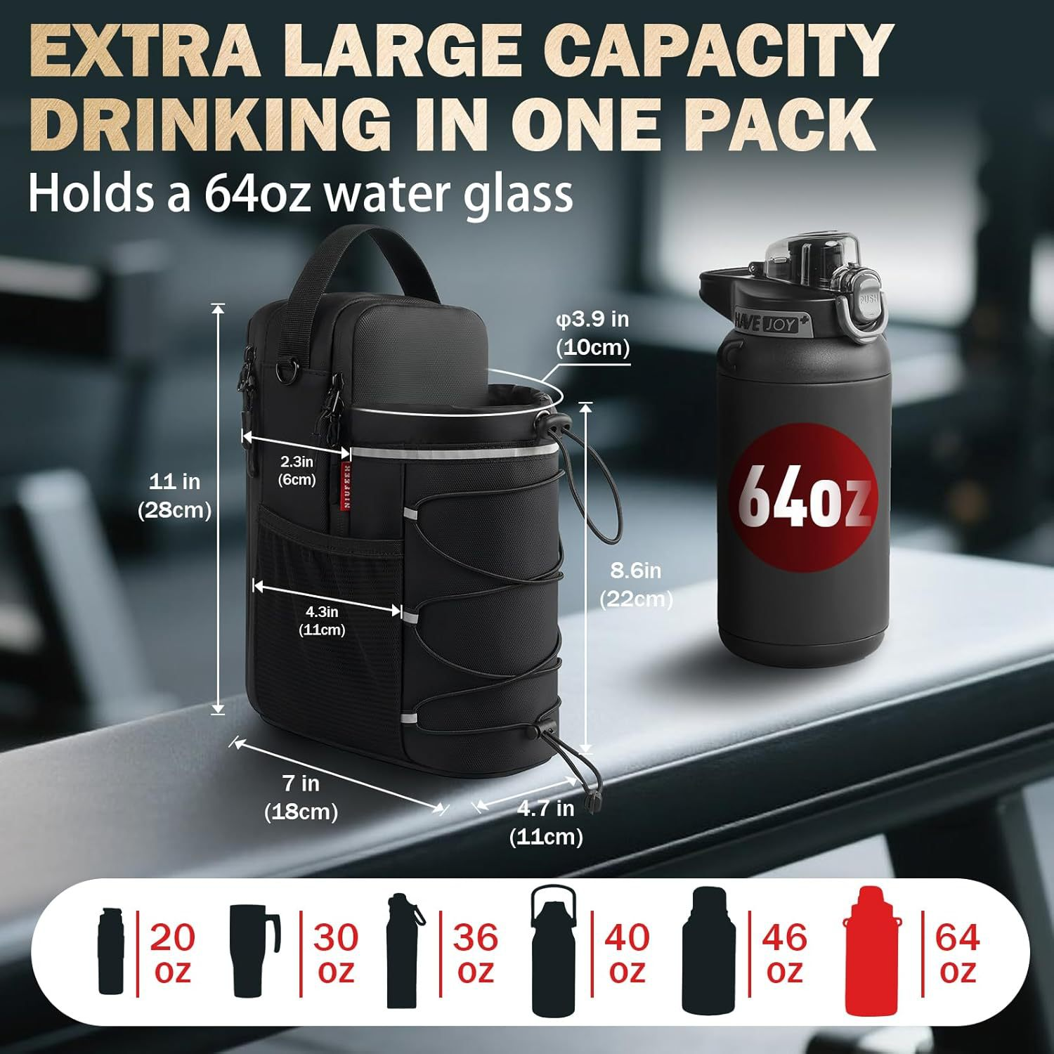 Magnetic Gym Bag